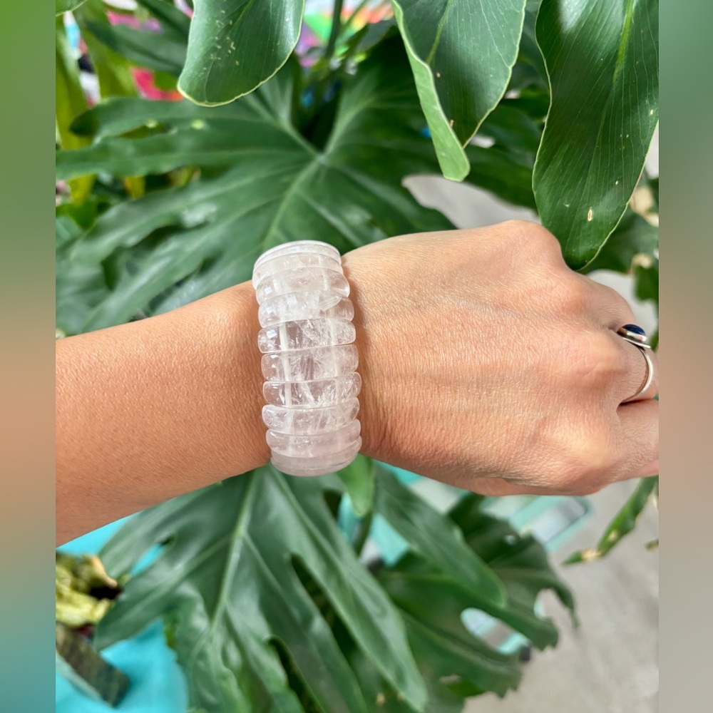 Rose Quartz bracelet (stretchy)